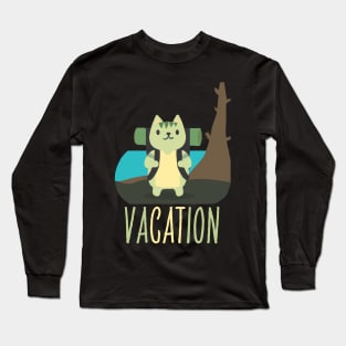 Funny Vacation, Funny Camping, Funny Hiking Long Sleeve T-Shirt